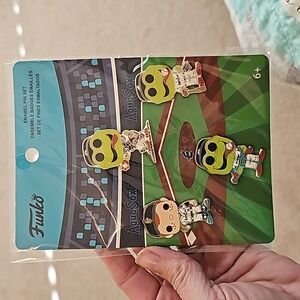 Aquasox baseball Funko Pin Set